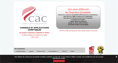 Desktop Screenshot of groupe-cac.fr